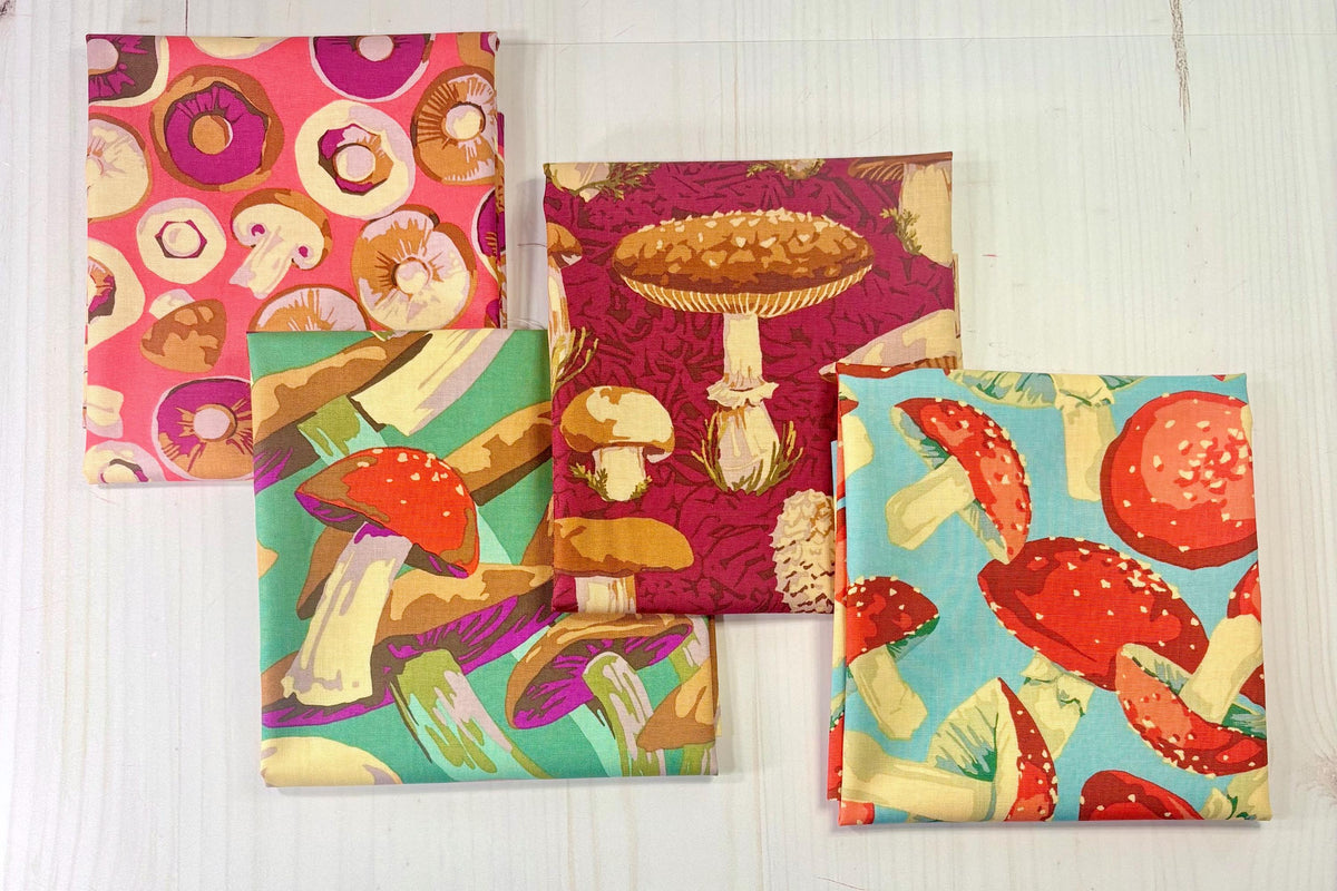Forage Curated Fat Quarter Bundle by Martha Negley - 4 Fat Quarters