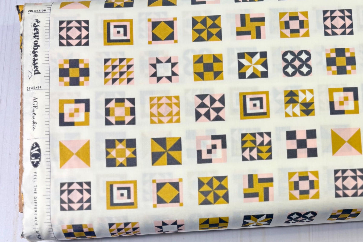 Sew Obsessed Piece by Piece | Art Gallery Fabrics | Sold by the 1/2 yard