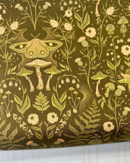 Hazelwood Collection * Hidden Land Moss  HZW62303  Quilt Fabric by Art Gallery Fabrics AGF - Sold by Half Yard