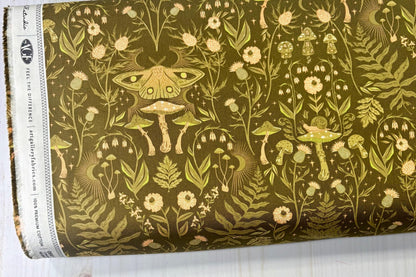 Hazelwood Collection * Hidden Land Moss HZW62303 Quilt Fabric by Art Gallery Fabrics AGF - Sold by Half Yard