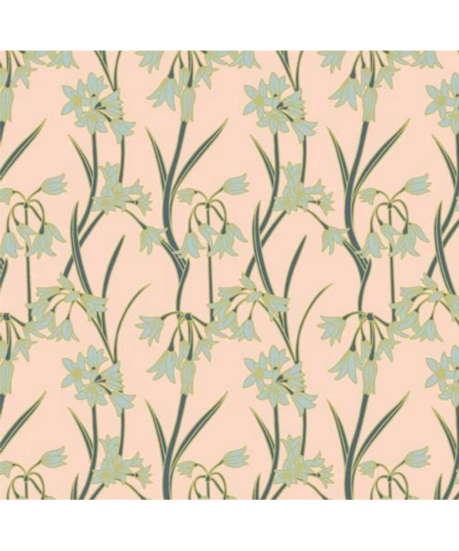 31E  Stillwater   Collection *  Leek Blossom Twilight   STW-46605   by Art Gallery Fabrics  AGF   Sold by Half Yard