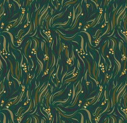 Hazelwood Collection – Forest Fabric * Grassy Meadows HZW62308 Art Gallery Fabrics AGF Quilting Fabric - Sold by Half Yard