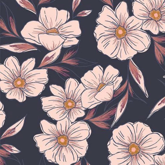 Tinted Blooms Dusk yardage FUSDK-2700 Dusk Fusion Collection | Art Gallery Fabrics | Sold by the Half Yard
