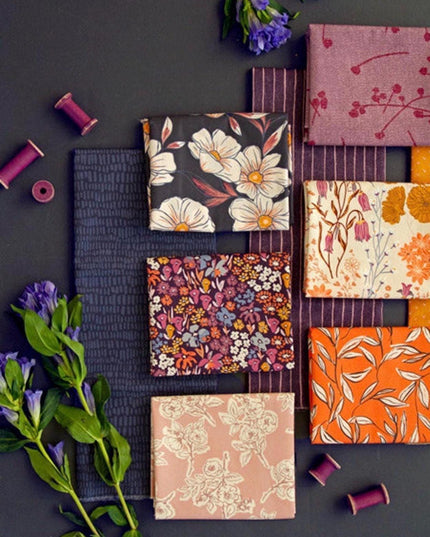 Tinted Blooms Dusk yardage FUSDK-2700 Dusk  Fusion Collection | Art Gallery Fabrics | Sold by the Half Yard