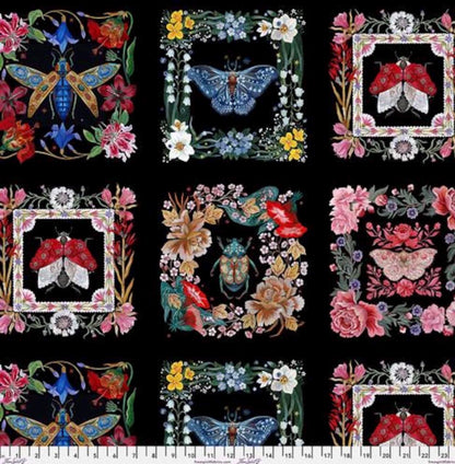 Tile - Nocturnal Creatures - Maria Matos - FreeSpirit - 100% quilting cotton - PWMM001.TILE - Sold by the Half Yard