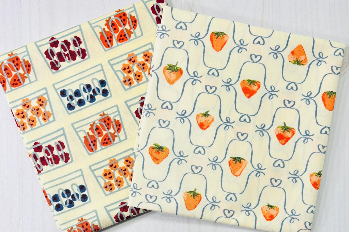 Art Gallery Fabric | AGF Summer Homestead | Berry Blossom | Fat Quarter Set