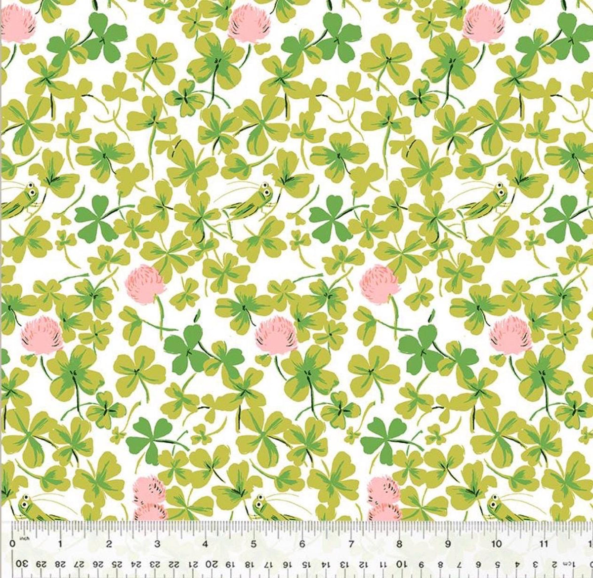 Heather Ross Garden & Meadow Fabric Bundle – Studio Edit by Windham Fabrics – Clover Strawberry Bee Mushroom Prints