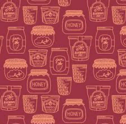 Art Gallery Fabric | AGF Picking Berries | Berry Blossom | Fat Quarter Set