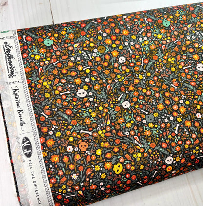 Enshadow Boneyard Ember by Katarina Roccella for Art Gallery Fabrics | ENW-49403 | Sold by Half Yard