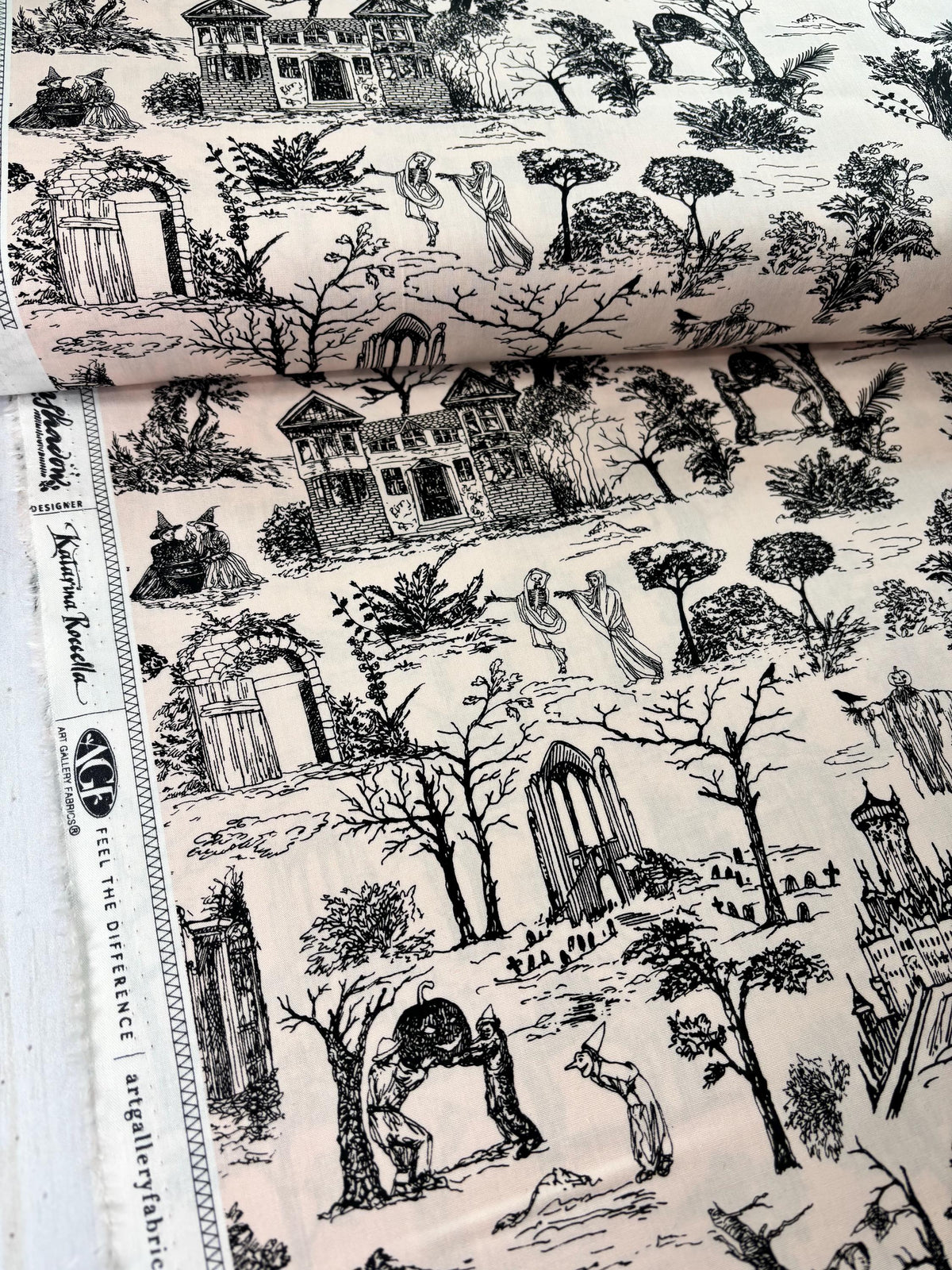 Enshadow Shadowmere Moonpetal by Katarina Roccella for Art Gallery Fabrics | ENW-49411 | Sold by the Half Yard