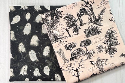 Fat Quarter SET | AGF Enshadow | Oh My Ghost | Art Gallery Fabric