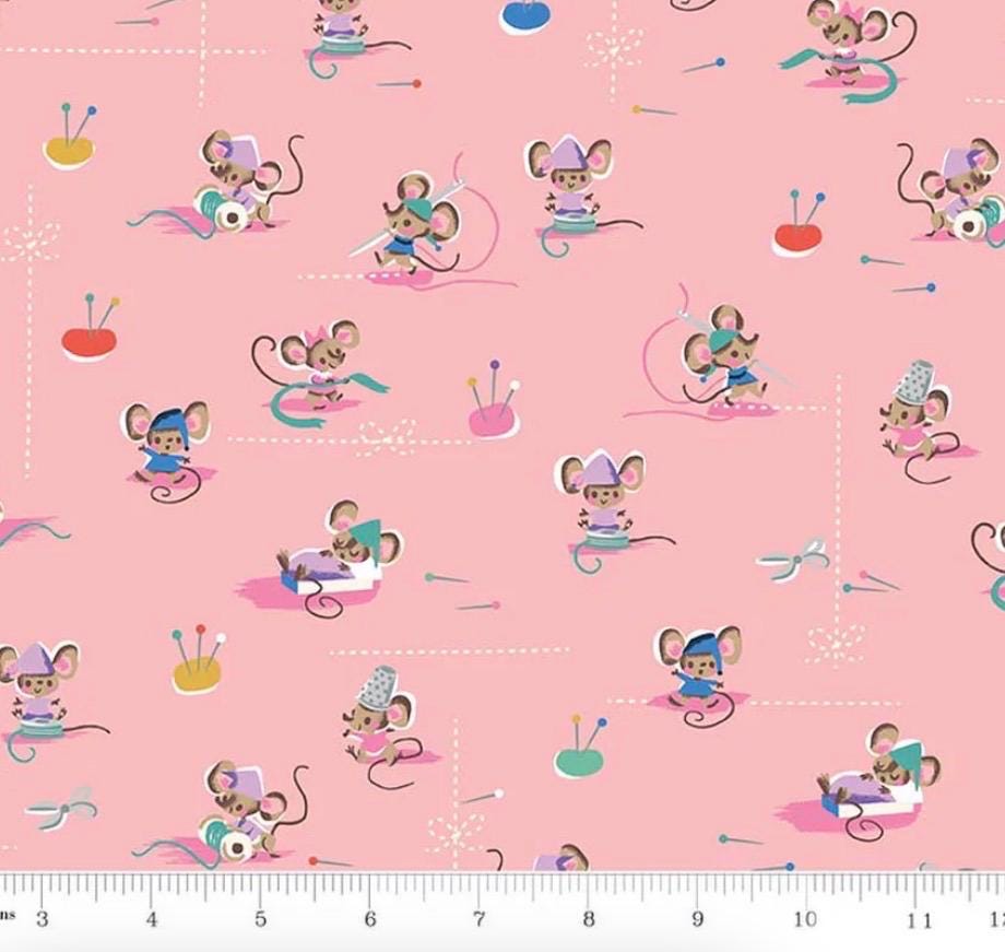 In Stock! Wishes Workers Petunia Sparkle by Jill Howarth for Riley Blake Designs - Sold by Half Yard