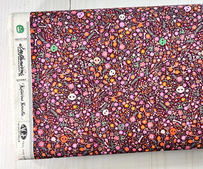 Enshadow Boneyard Hexberry by Katarina Roccella for Art Gallery Fabrics | ENW-49408 | Sold by the Half Yard