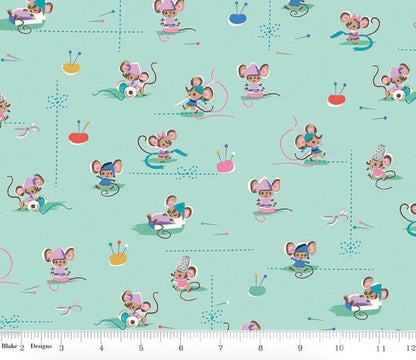 In Stock! Wishes Workers Songbird Sparkle by Jill Howarth for Riley Blake Designs - Sold by Half Yard