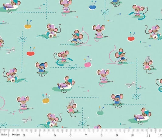 In Stock! Wishes Workers Songbird Sparkle by Jill Howarth for Riley Blake Designs - Sold by Half Yard