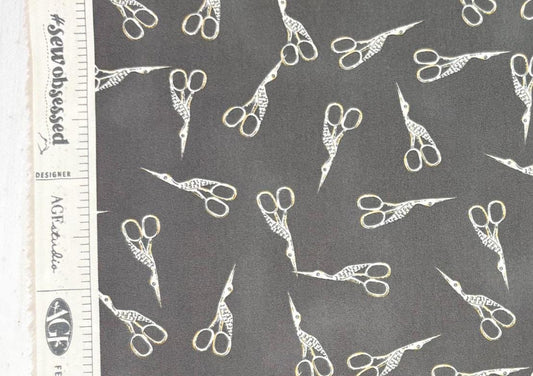 AGF Fabric | Sew Essentials | SewObsessed | Scissors | Cotton | Art Gallery Fabrics | Sold by the 1/2 yard