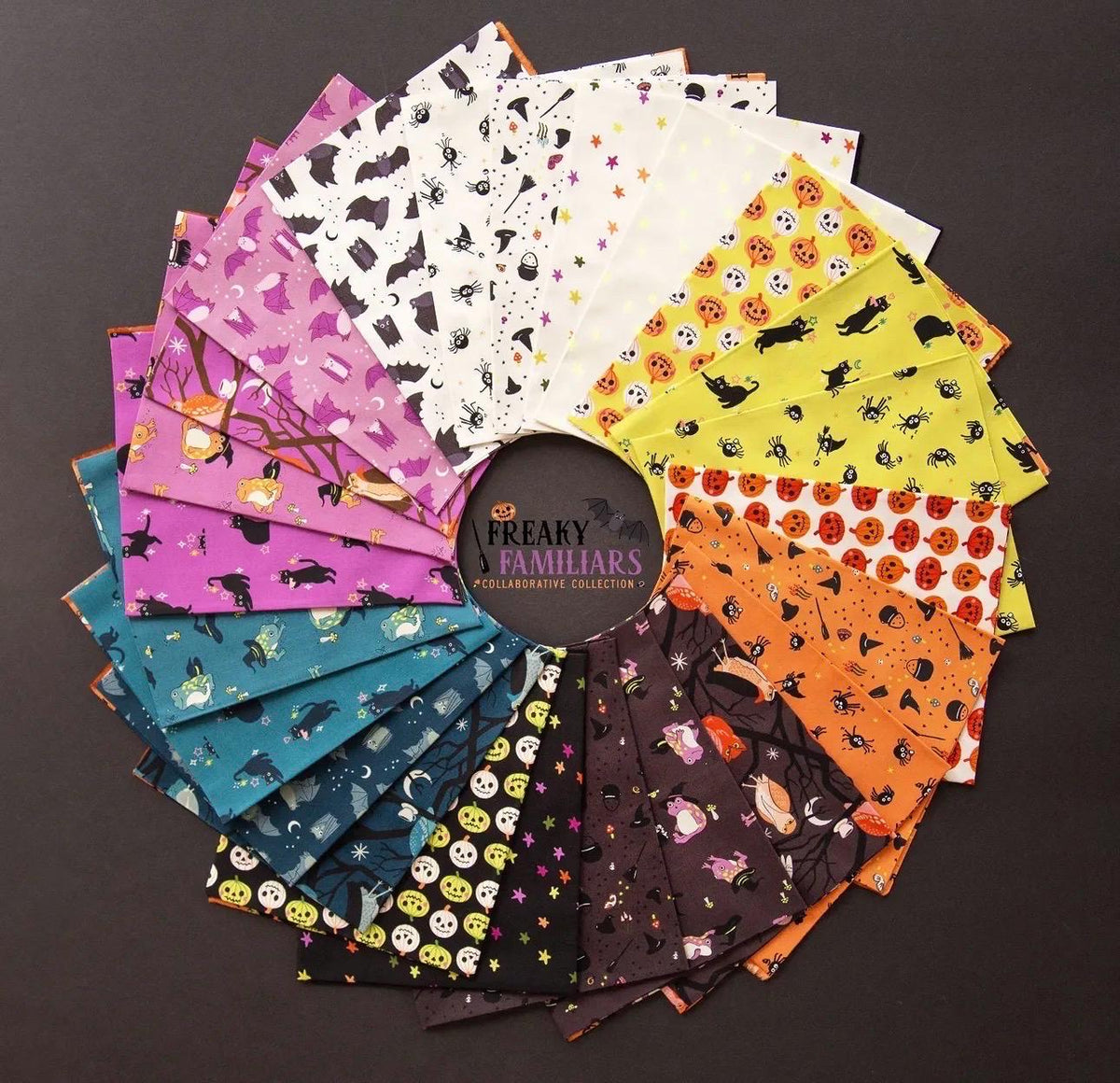 Freaky Familiars Natural RS5194 11 Ruby Star - Sold by Half Yard