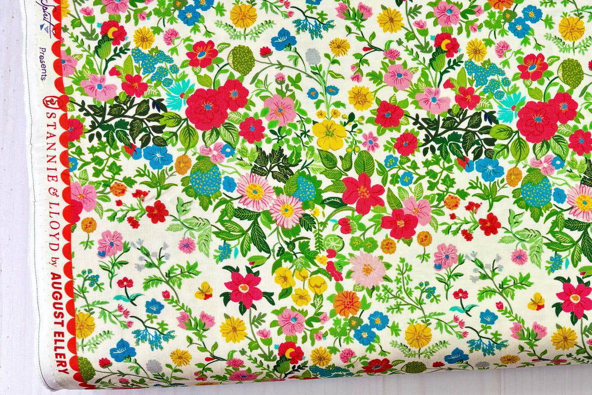 FreeSpirit Stannie & Lloyd by August Ellery Primrose Path Bloom, 6 Fat Quarter Bundle