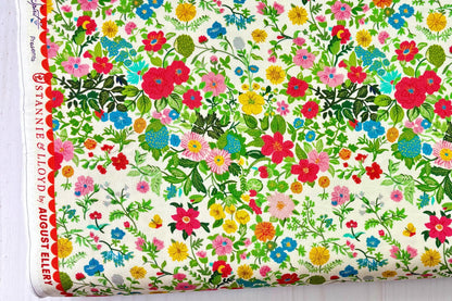 FreeSpirit Stannie & Lloyd by August Ellery Primrose Path Bloom, 6 Fat Quarter Bundle