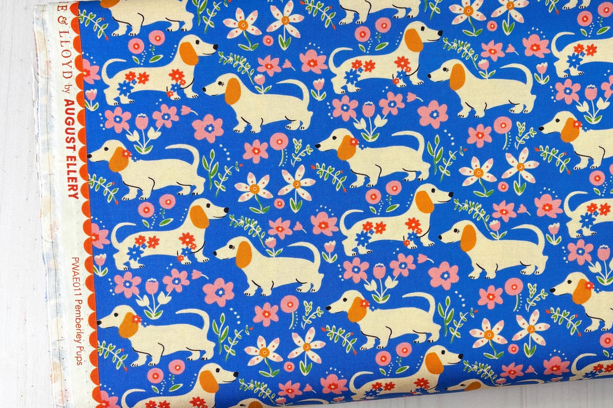 FreeSpirit Stannie & Lloyd by August Ellery Primrose Path Bloom, 6 Fat Quarter Bundle