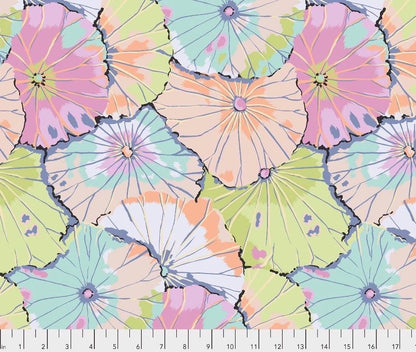 Lotus Leaf CONTRAST by Kaffe Fassett for the Kaffe Fassett Collective - Sold by Half Yard