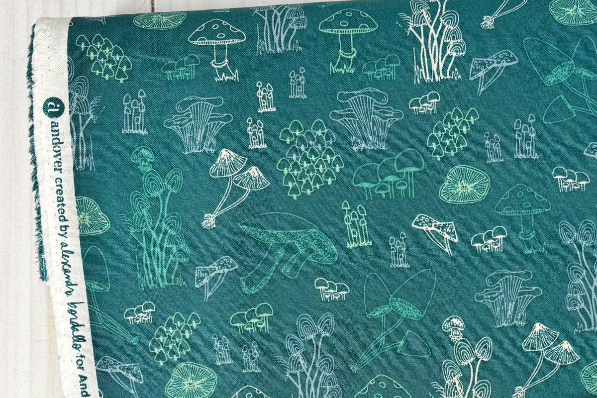 Celestial Garden by Alexandra Bordallo - Fat Quarter Set of 4