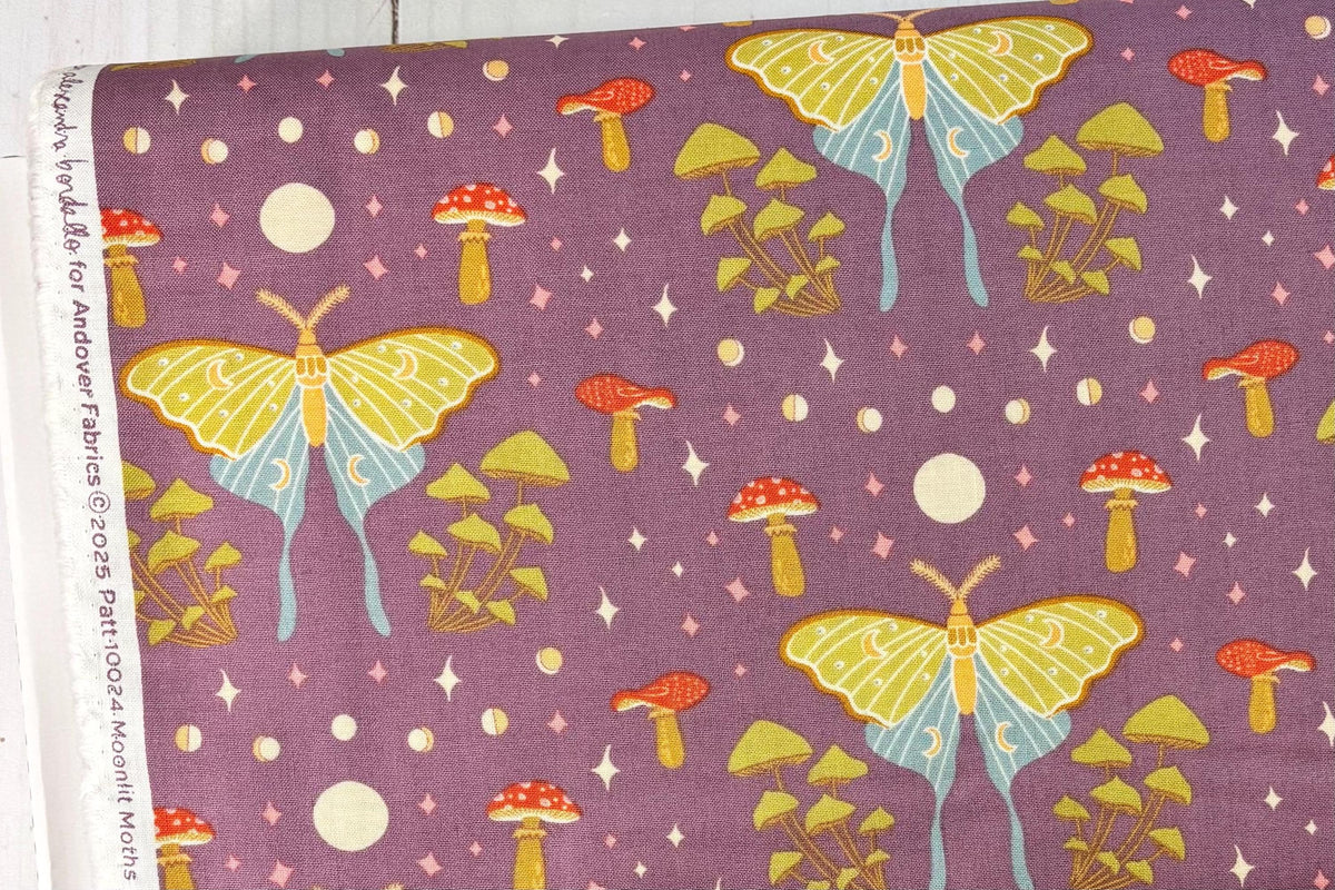 Celestial Garden by Alexandra Bordallo - Fat Quarter Set of 4