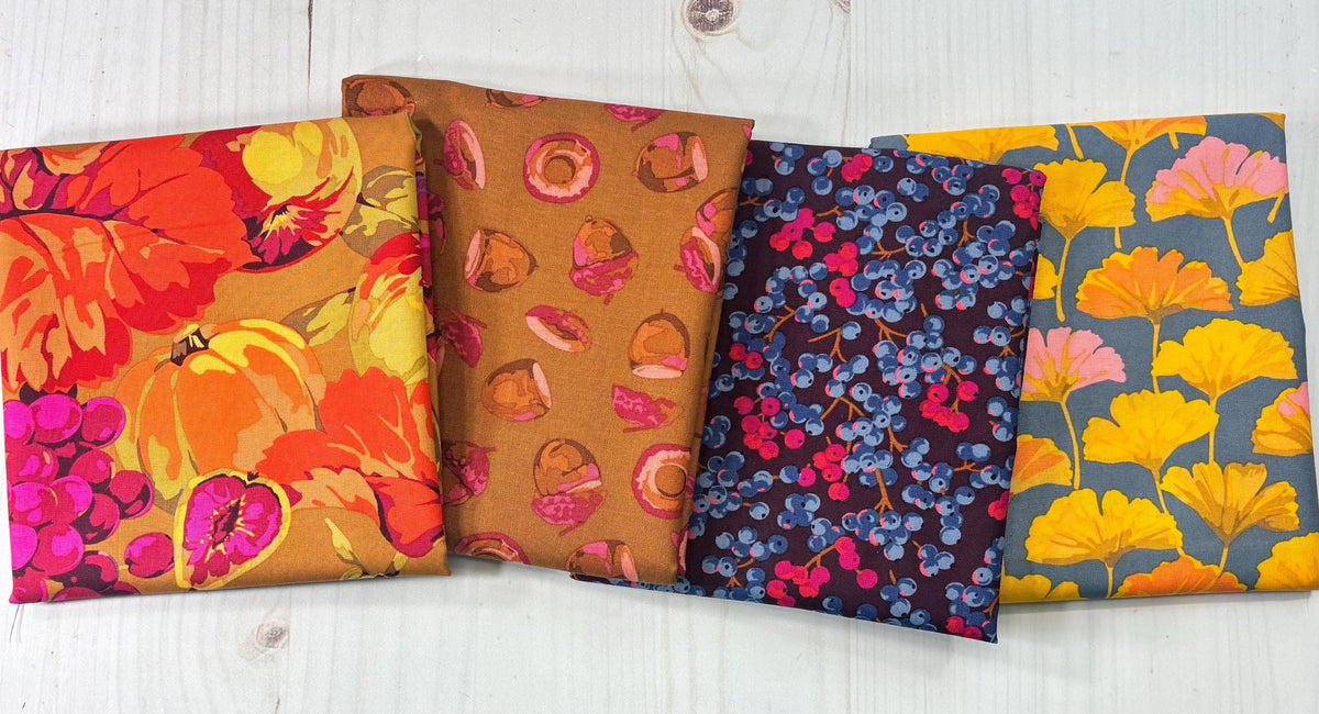 Golden Harvest by Martha Negley - 4 Fat Quarter Bundle