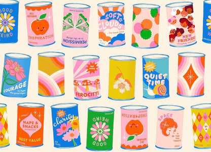 PREORDER - Sparkle Mart Can Can Natural Ruby Star Society RS0116 11 - Sold by the Half Yard