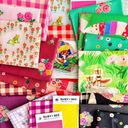 PRE-ORDER Heather Ross Boat Race FQ Bundle Ships March 2027