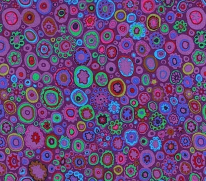 PAPERWEIGHT PURPLE GP20 Kaffe Fassett - Sold by 1/2 yard Multiples cut as one length