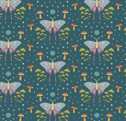 Celestial Garden by Alexandra Bordallo - Fat Quarter Set of 4