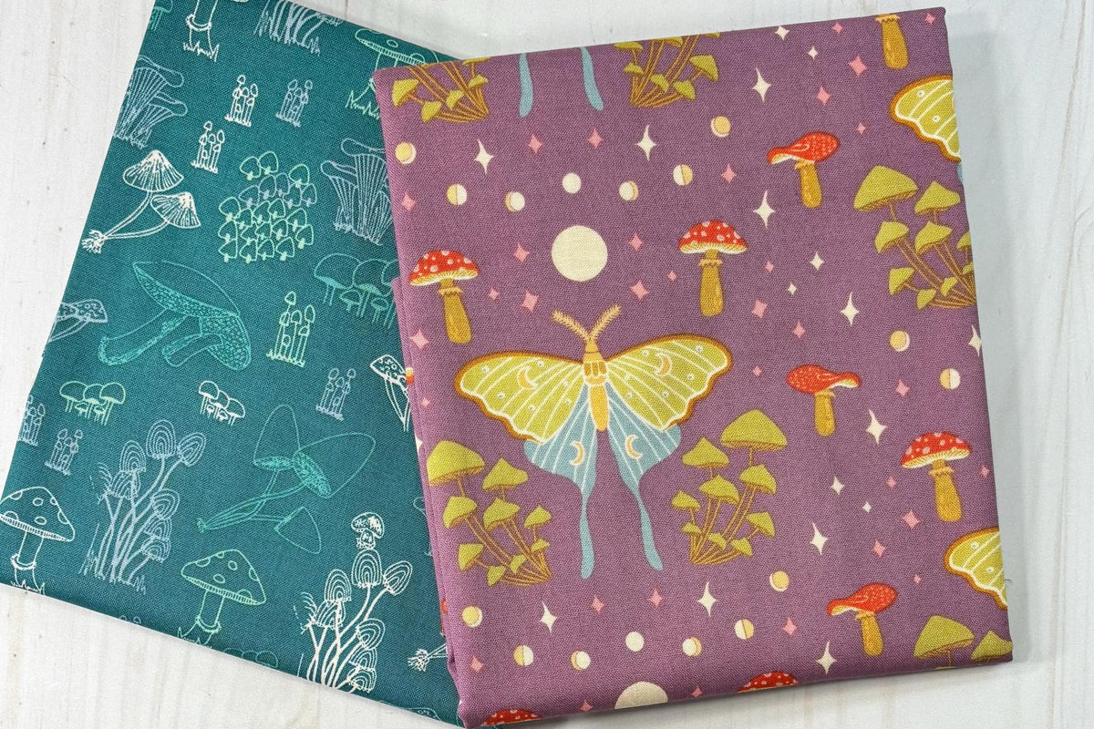 Celestial Garden by Alexandra Bordallo - Fat Quarter Set of 4