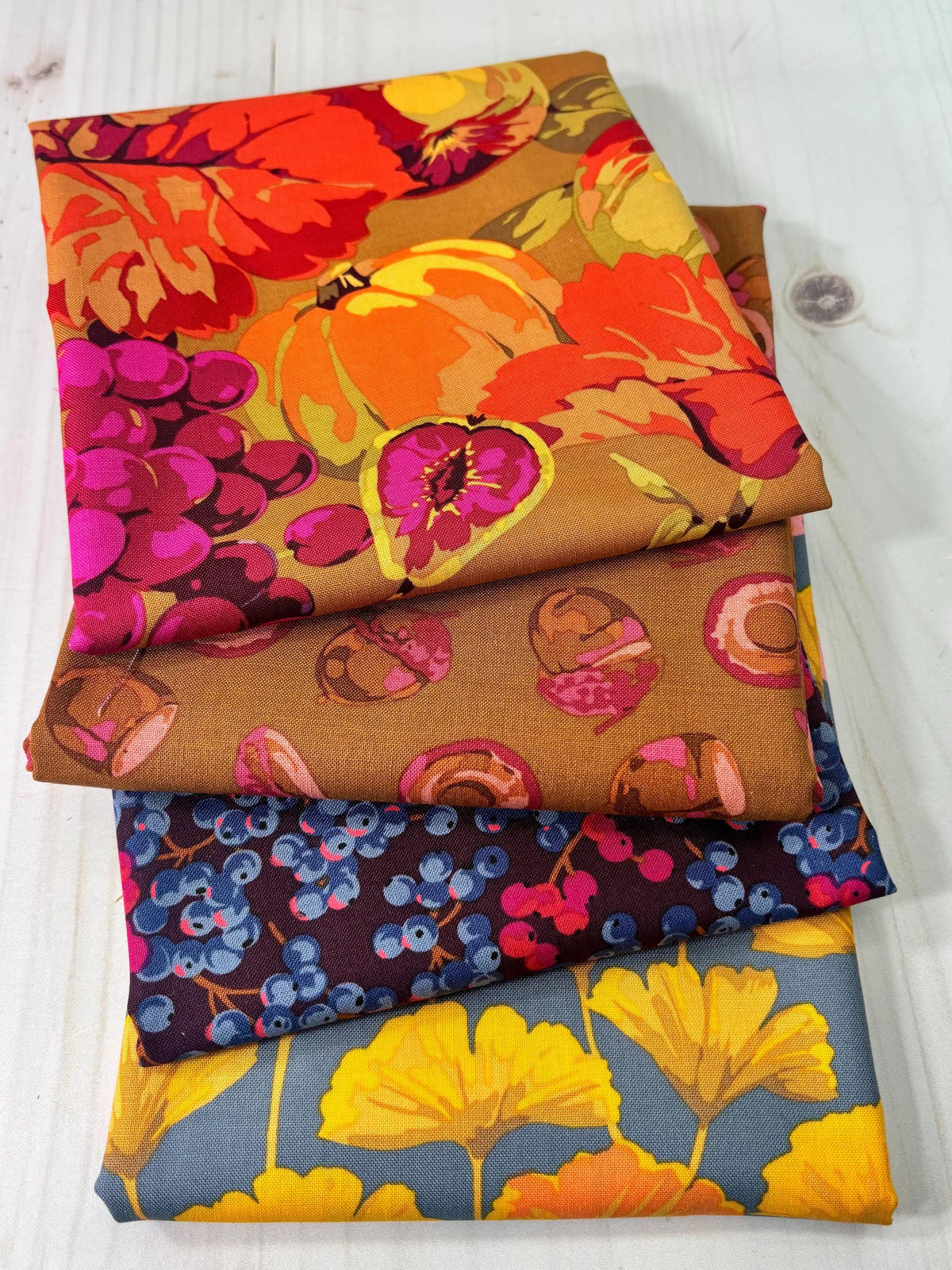 Golden Harvest by Martha Negley - 4 Fat Quarter Bundle
