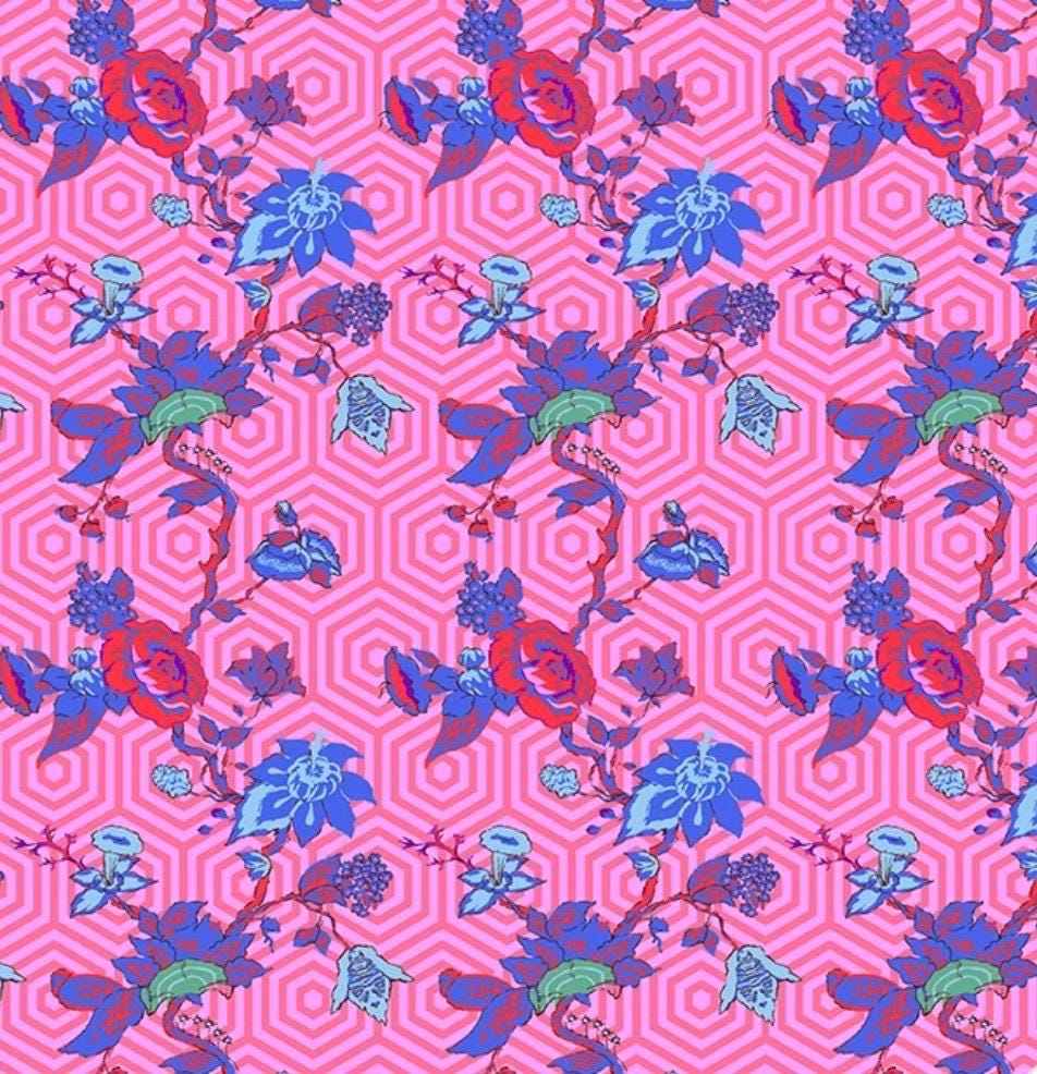 PRE-ORDER, Jennifer Paganelli Best Day Ever Elena 55585-8 Pink, Windham Fabrics, 100% Cotton, January 2027 Release - Sold by Half Yard