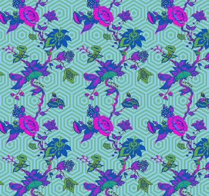 PRE-ORDER, Jennifer Paganelli Best Day Ever Elena 55585-9 Jade, Windham Fabrics, 100% Cotton, January 2027 Release - Sold by Half Yard