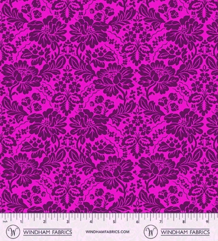PRE-ORDER, Jennifer Paganelli Best Day Ever Nicolle 55587-13 Magenta, Windham Fabrics, 100% Cotton, January 2027 Release - Sold by Half Yard