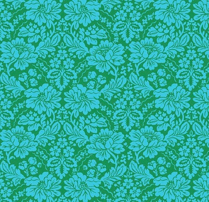 PRE-ORDER, Jennifer Paganelli Best Day Ever Nicolle 55587-14 Emerald, Windham Fabrics, 100% Cotton, January 2027 Release - Sold by Half Yard