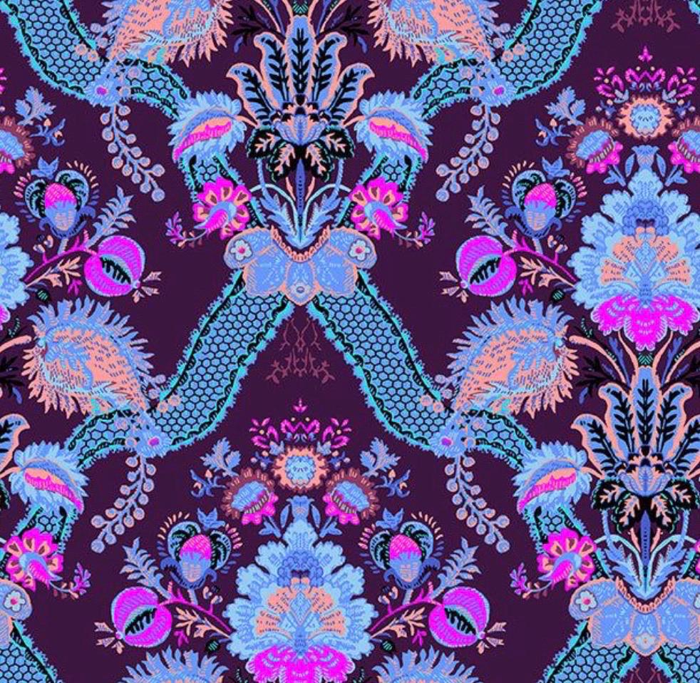PRE-ORDER, Jennifer Paganelli Best Day Ever Mila Plum 55584-2, Windham Fabrics, 100% Cotton, January 2027 Release - Sold by Half Yard