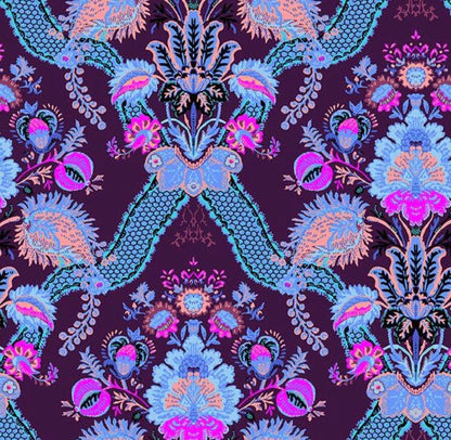 PRE-ORDER, Jennifer Paganelli Best Day Ever Mila Plum 55584-2, Windham Fabrics, 100% Cotton, January 2027 Release - Sold by Half Yard