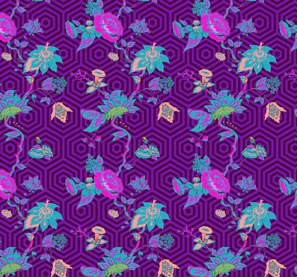 PRE-ORDER, Jennifer Paganelli Best Day Ever Elena 55585-2 Plum, Windham Fabrics, 100% Cotton, January 2027 Release - Sold by Half Yard