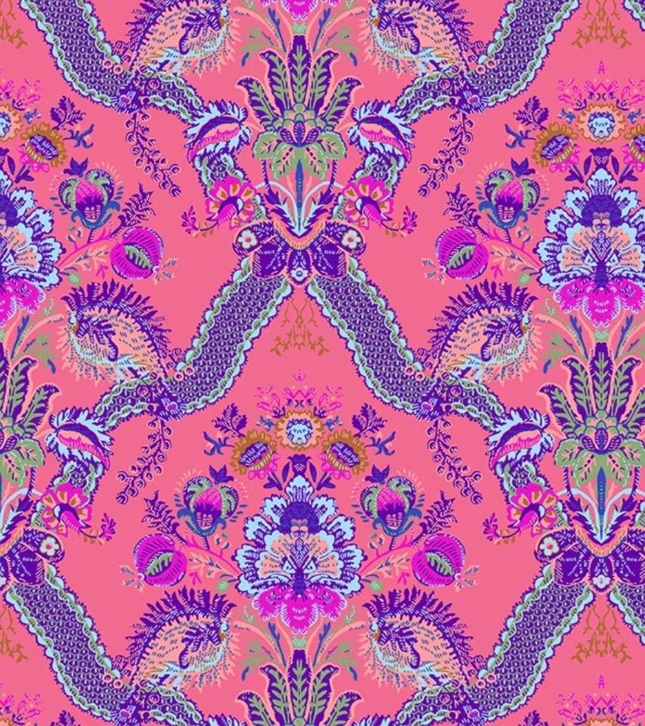 PRE-ORDER, Jennifer Paganelli Best Day Ever Mila Plum 55584-6 Rose, Windham Fabrics, 100% Cotton, January 2027 Release - Sold by Half Yard