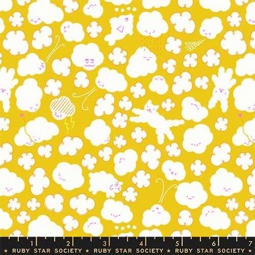 Preorder - JANUARY 2027 - Float Ruby Star Society Fat Quarter Bundle RS1143FQ - 22 Pieces