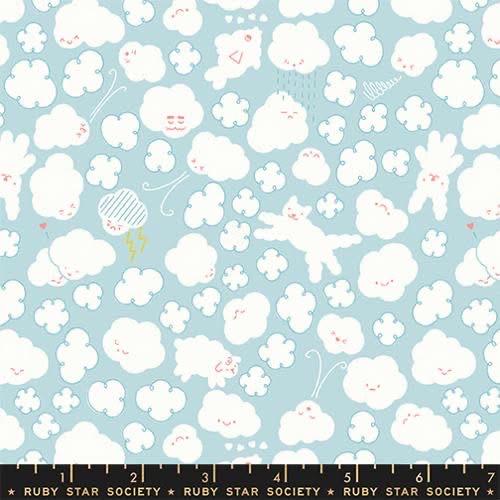 Preorder - JANUARY 2027 - Float Ruby Star Society Fat Quarter Bundle RS1143FQ - 22 Pieces