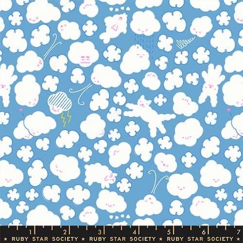 Preorder - JANUARY 2027 - Float Ruby Star Society Fat Quarter Bundle RS1143FQ - 22 Pieces