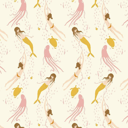 Heather Ross Fat Quarter or Half Yard Bundle – Studio Edit Favorites - Bicycles, Mermaids, Princess, Ballerinas