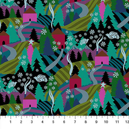 Anna Maria Cozy Christmas - 6 Fat Quarter Bundle