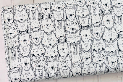 2EG Pacha Collection * Wild Friends CAP-PA-1400 Art Gallery Fabrics AGF | Sold by the Half Yard