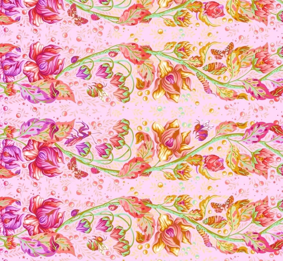 PRE-ORDER, Tula Pink Down to Earth Full Yard Bundle, FreeSpirit Fabrics, 100% Cotton, March 2027 Release