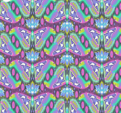 PRE-ORDER, Tula Pink Down to Earth, Prior Mothorization in Daybreak, FreeSpirit Fabrics, 100% Cotton, March 2027 Release